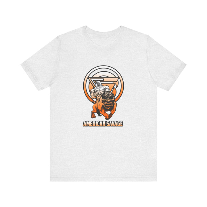 CG ANGRY DOG ORANGE WHITE FADE/AMERICAN SAVAGE