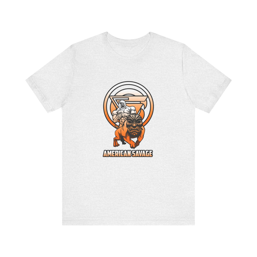 CG ANGRY DOG ORANGE WHITE FADE/AMERICAN SAVAGE