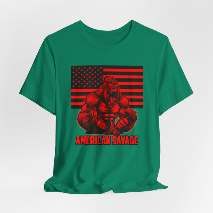 CG MAC ALPHA APE RED BLACK  /AMERICAN SAVAGE
