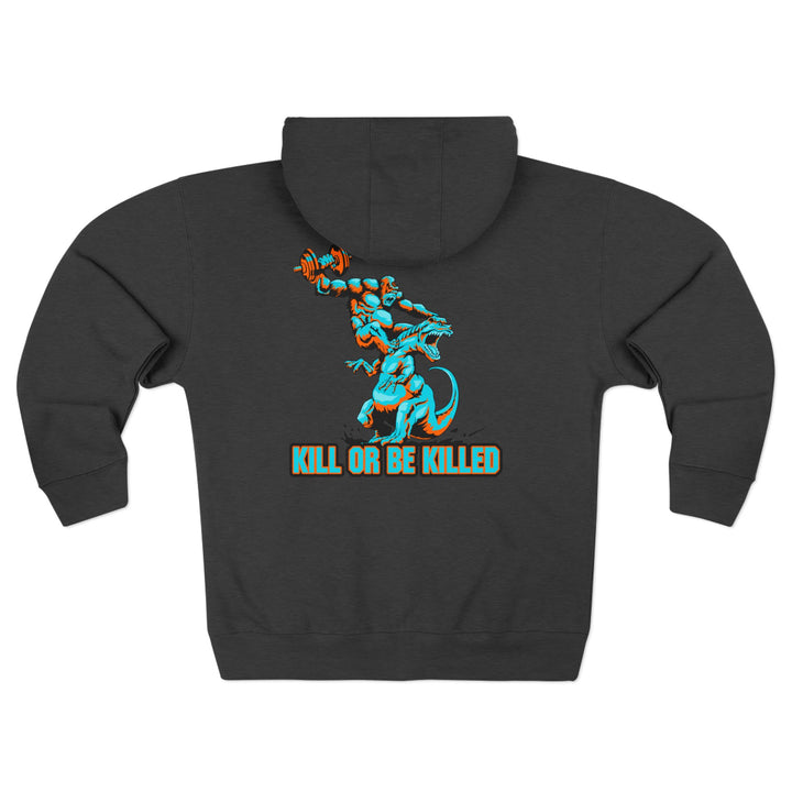 CG APE VS ZILLA 2ND FIGHT MIAMI COLORS /KILL OR BE KILLED ZIP UP