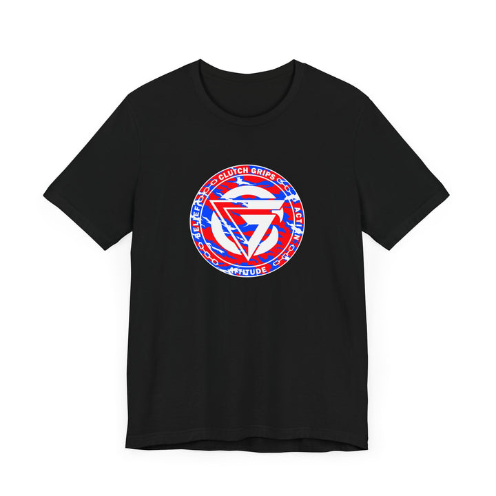 CG LOGO RED WHITE BLUE CAMO BLEND