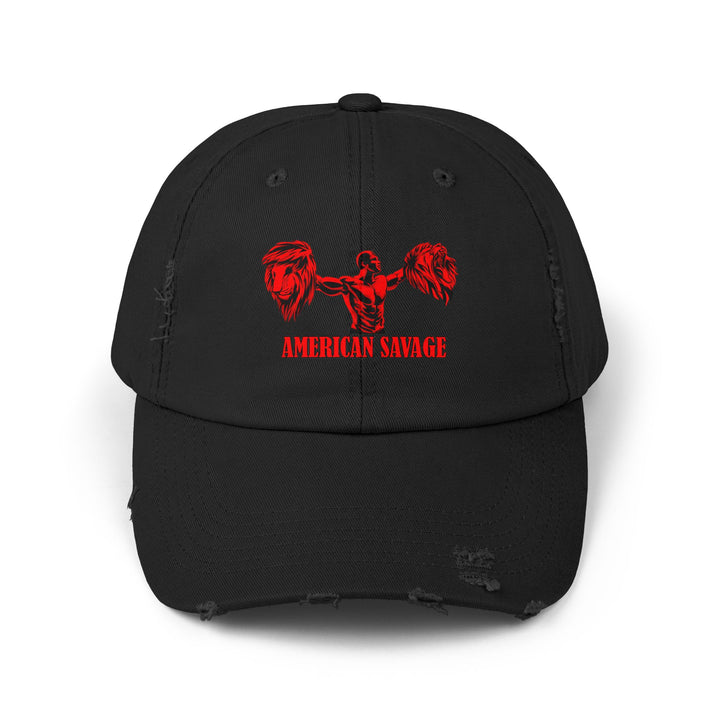 CG BEAST MASTER RED /AMERICAN SAVAGE CAPS