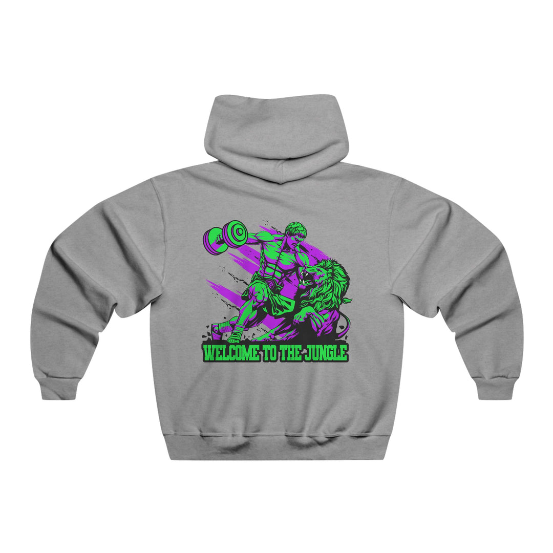 CG COLISEUM MAC VS LION PURPLE GREEN/WELCOME TO THE JUNGLE