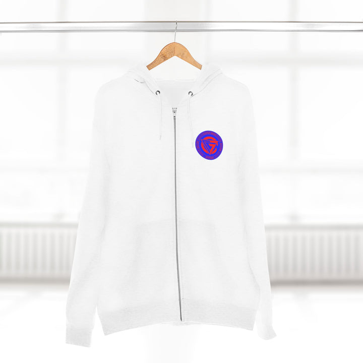 CG SAMURAI MASK RED BLUE/CLUTCH GRIPS ZIP UP