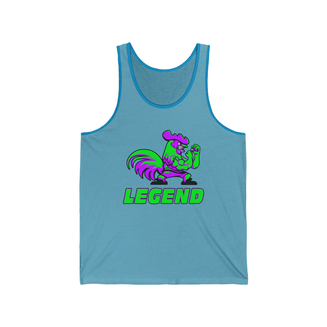 CG ANGRY ROOSTER PURPLE GREEN /LEGEND