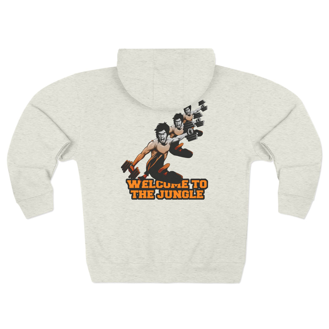 CG LIFT KICK ORANGE WHITE FADE/WELCOME TO THE JUNGLE ZIP UP