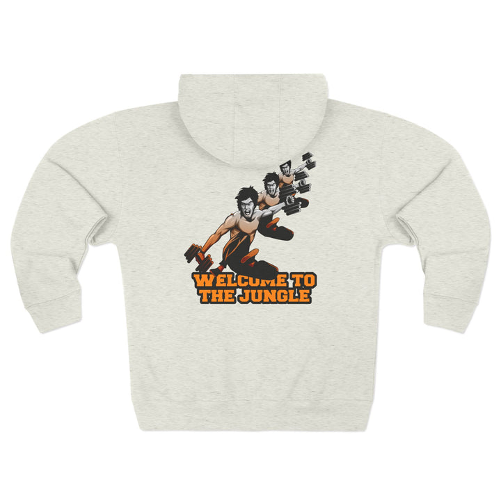 CG LIFT KICK ORANGE WHITE FADE/WELCOME TO THE JUNGLE ZIP UP