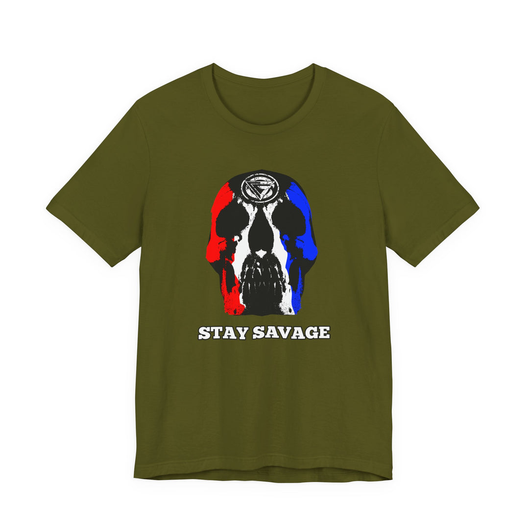 SKULLATOR RED WHITE BLUE /STAY SAVAGE