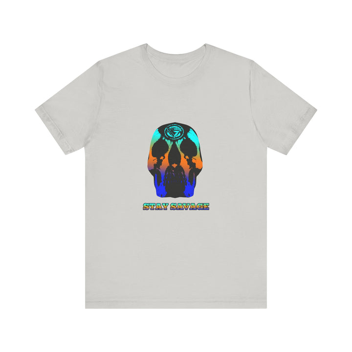 SKULLATOR BLUE ORANGE AQUA  /STAY SAVAGE