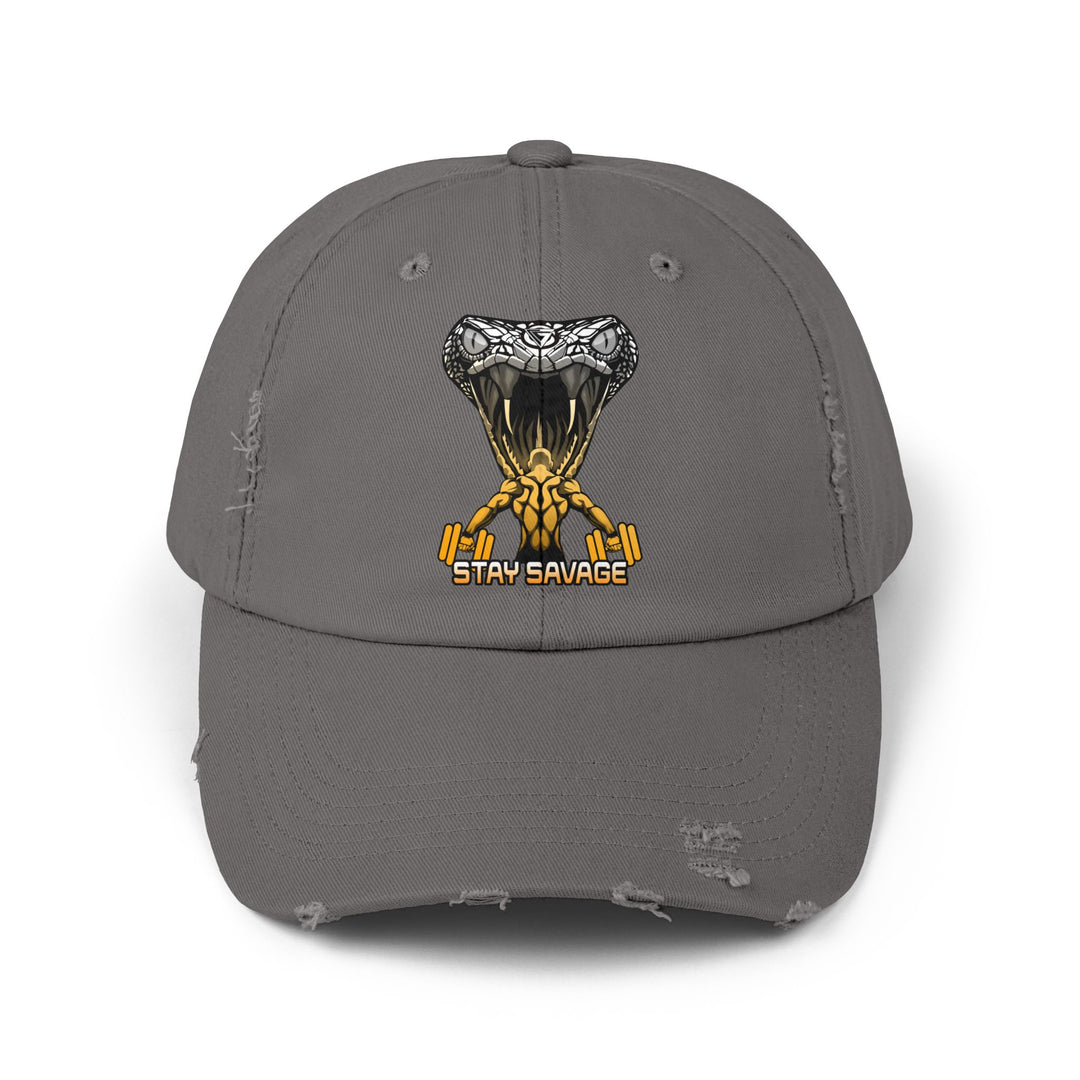 MAN VS VIPER ORANGE WHITE FADE /STAY SAVAGE CAP