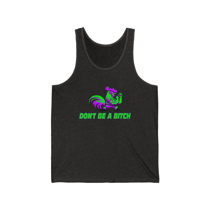 ANGRY ROOSTER PURPLE GREEN/DONT BE A BITCH