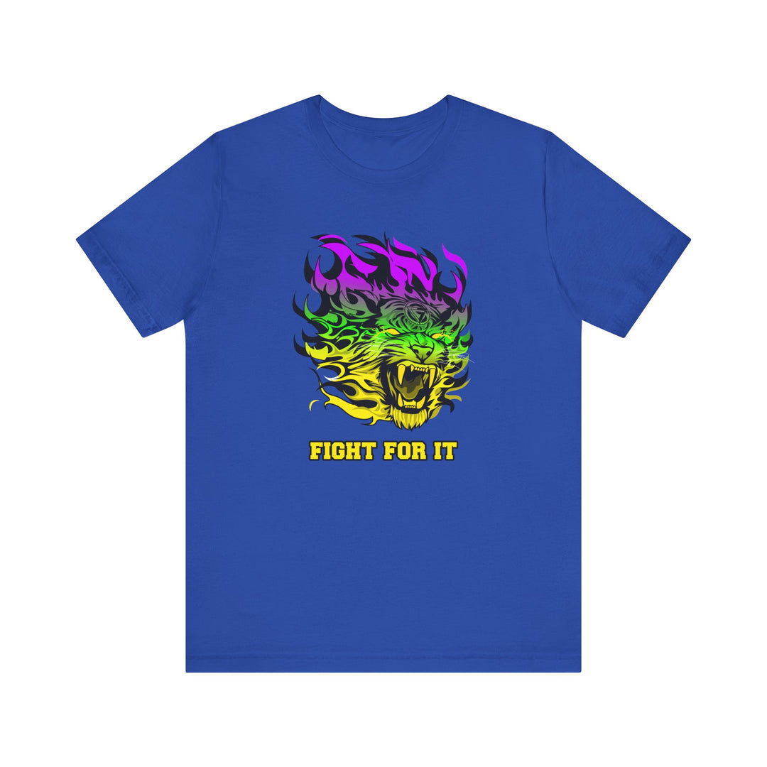 TIGER FLAME YELLOW GREEN PURPLE /FIGHT FOR IT