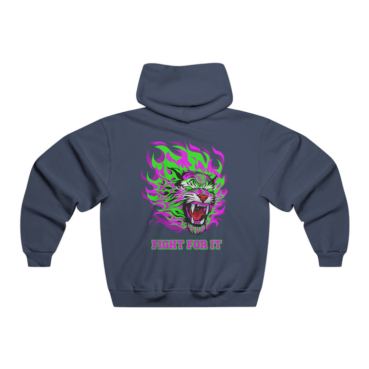 TIGER FLAME PURPLE/GREEN FIGHT FOR IT