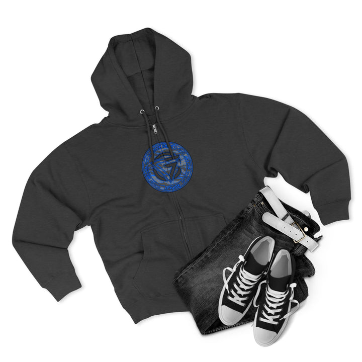 CG ANGRY DOG CAMO BLUE /STAY SAVAGE /ZIP UP