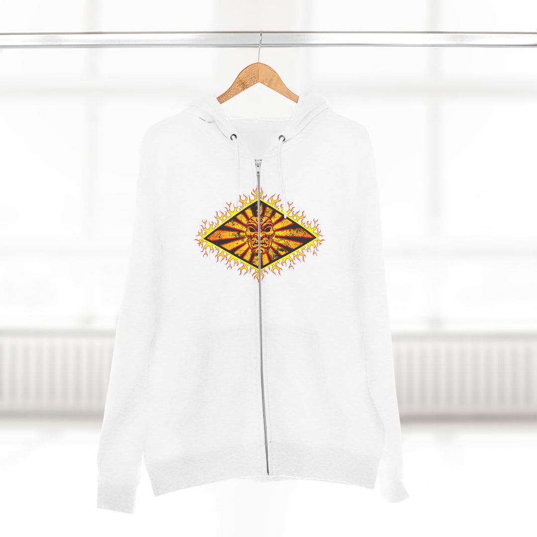 CG ANGRY DOG GOLD RED DIAMOND/AMERICAN SAVAGE ZIP UP