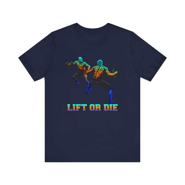 CG BLUE ORANGE AQUA  MAN VS MAN /LIFT OR DIE