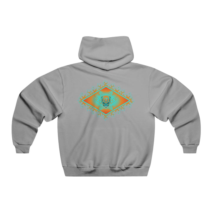 DIAMOND SKULL LIGHTNING ORANGE/AQUA