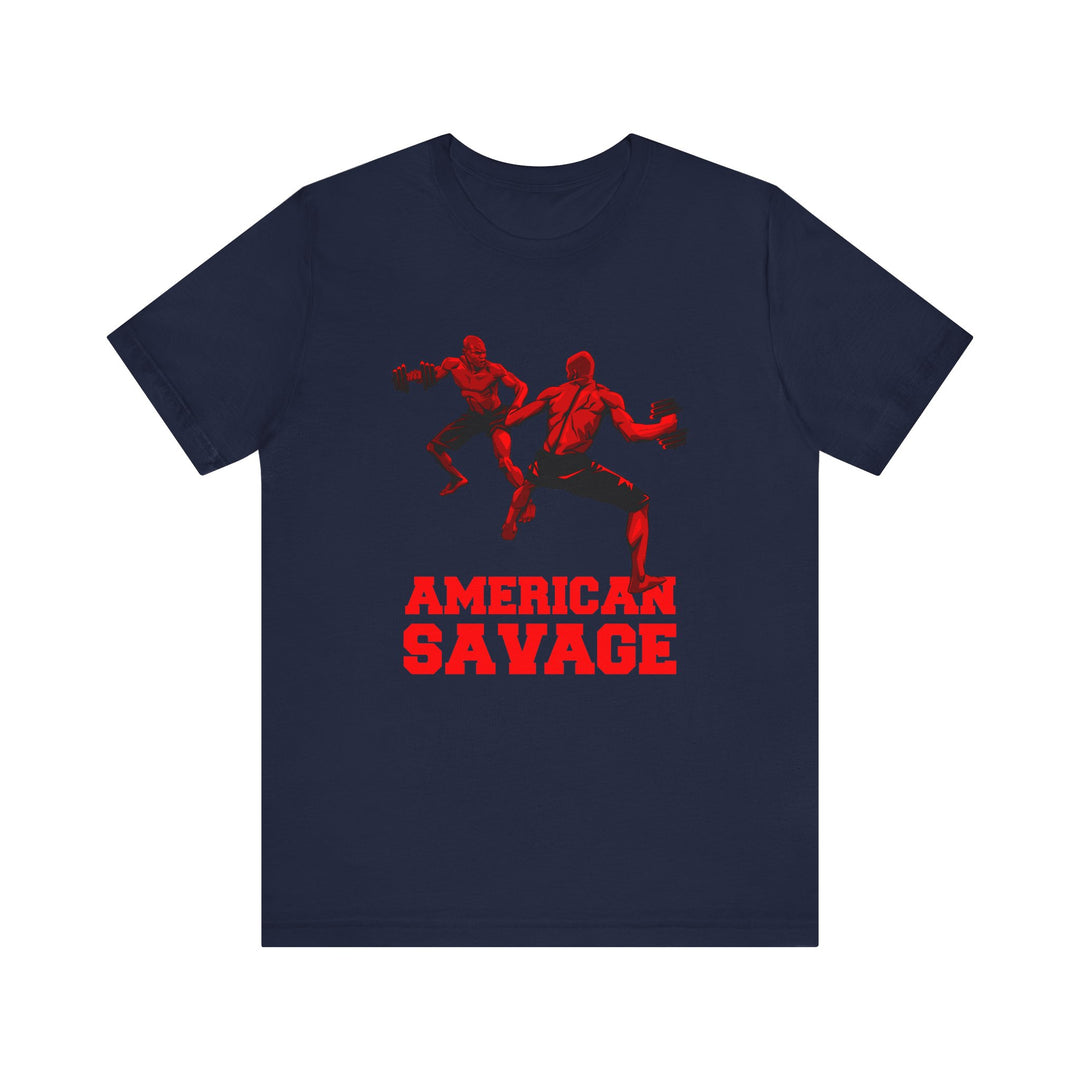 CG RED MAN VS MAN /AMERICAN SAVAGE