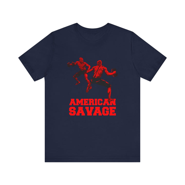 CG RED MAN VS MAN /AMERICAN SAVAGE