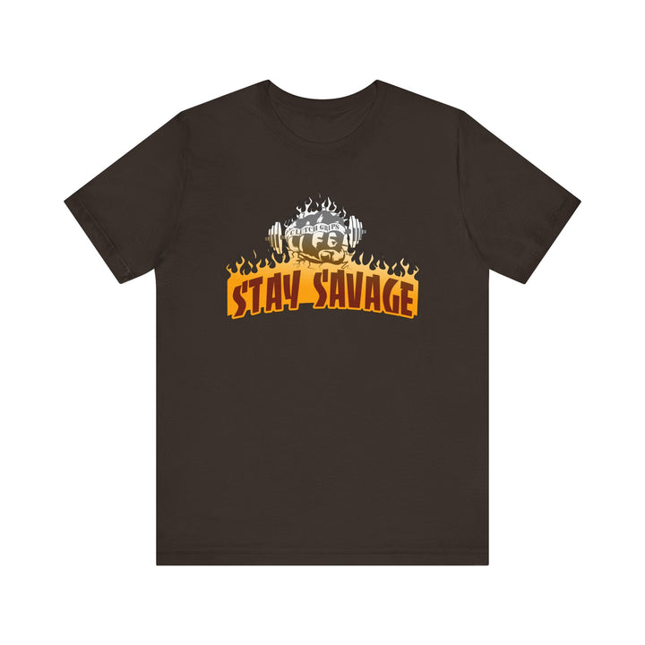 CG FIST WHITE ORANGE FADE /STAY SAVAGE