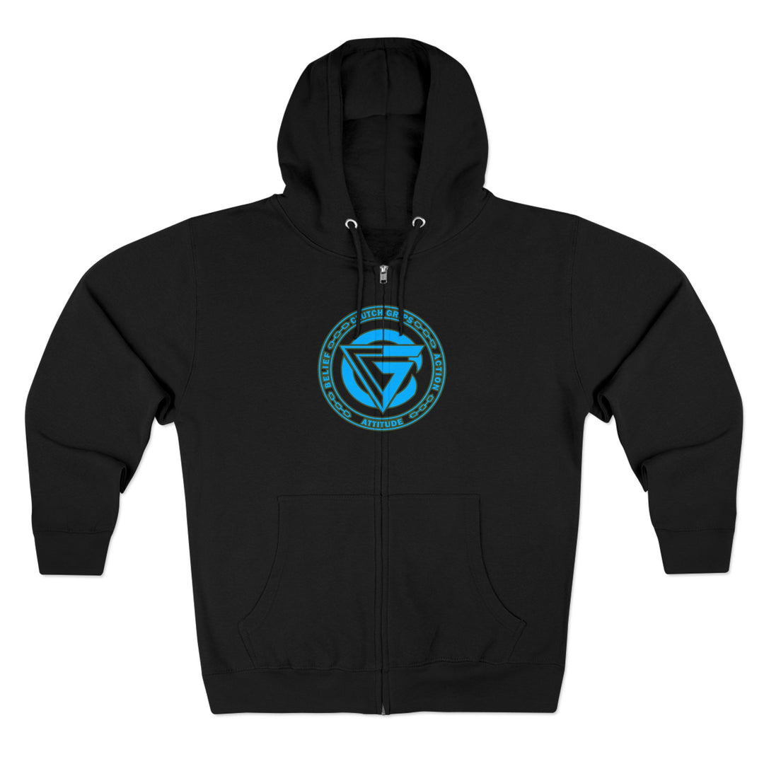 MAC VS SNAKE BLUE/READY FOR WAR ZIP UP