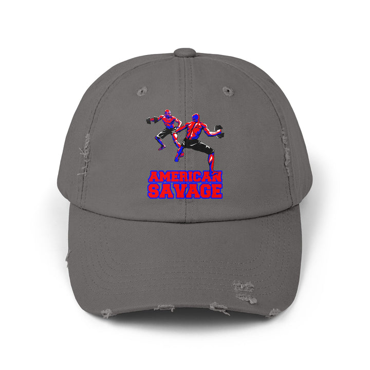CG STAND OFF RED BLUE WHITE /AMERICAN SAVAGE CAP