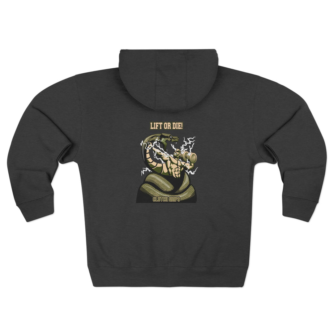 MAC VS SNAKE DESERT SAND GREEN /LIFT OR DIE ZIP UP