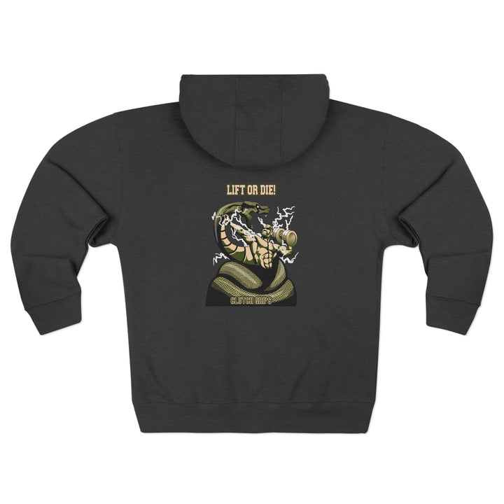 MAC VS SNAKE DESERT SAND GREEN /LIFT OR DIE ZIP UP