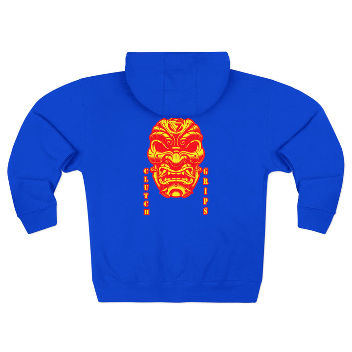 CG SAMURAI MASK ORANGE GOLD /CLUTCHGRIPS ZIP UP