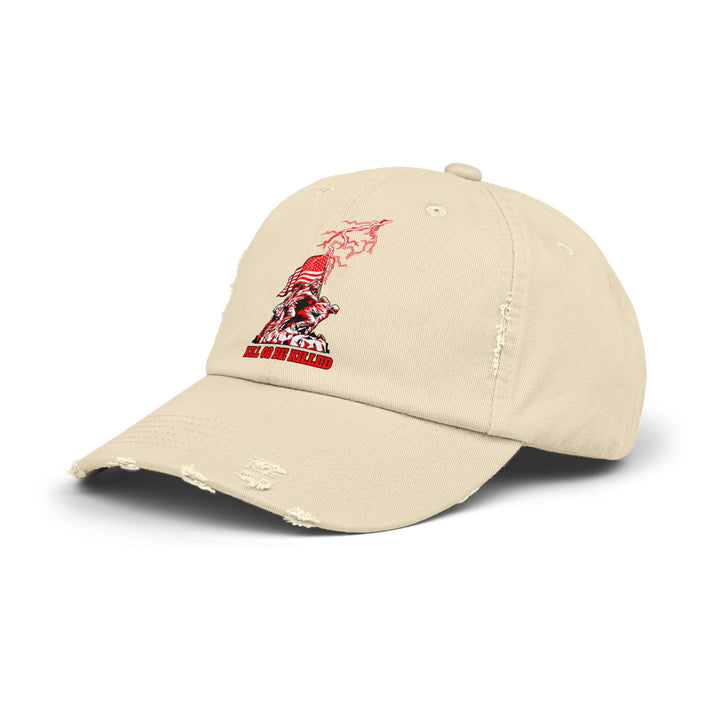 AMERICAN WARRIOR RED WHITE/KILL OR BE KILLED CAP