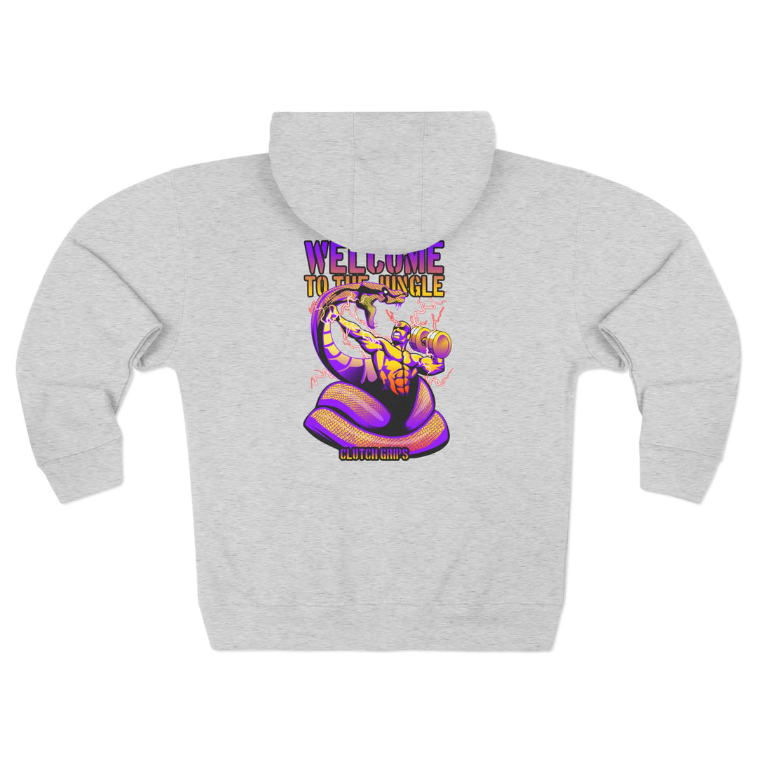 MAC VS SNAKE PURPLE GOLD /WELCOME TO THE JUNGLE ZIP UP