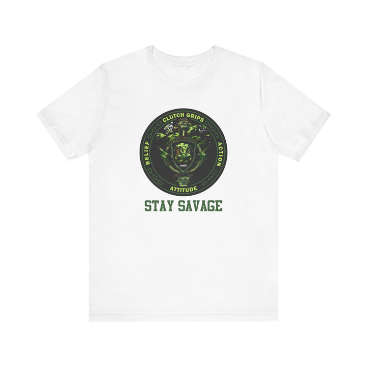 CG LOGO SKULL BELL FOREST CAMO COIN /STAY SAVAGE