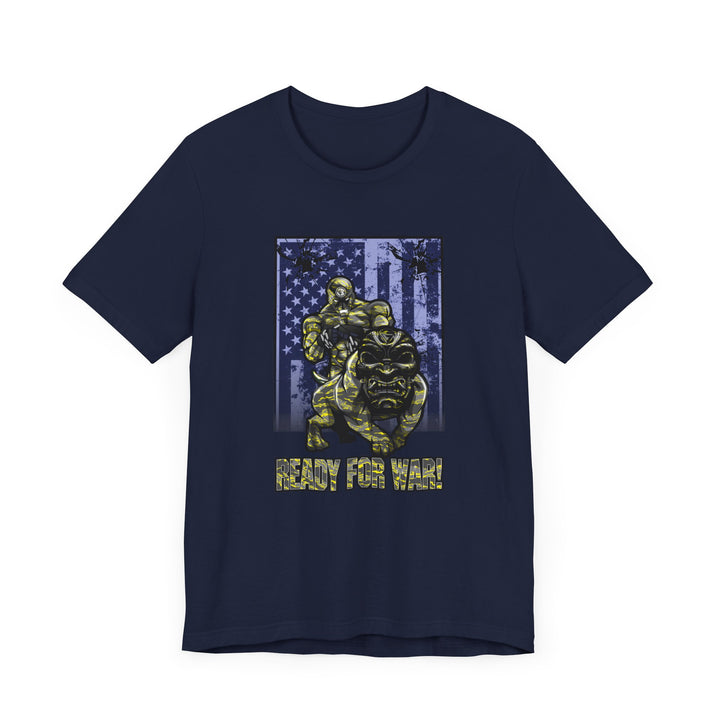 ANGRY DOG YELLOW CAMO FLAG/READY FOR WAR