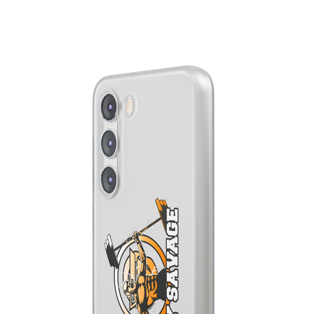 SPARTAN LIFT ORANGE WHITE PHONE CASE/STAY SAVAGE