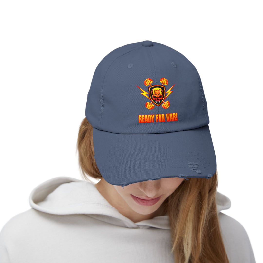 CG SKULL DBL BELL ORANGE GOLD/READY FOR WAR CAP