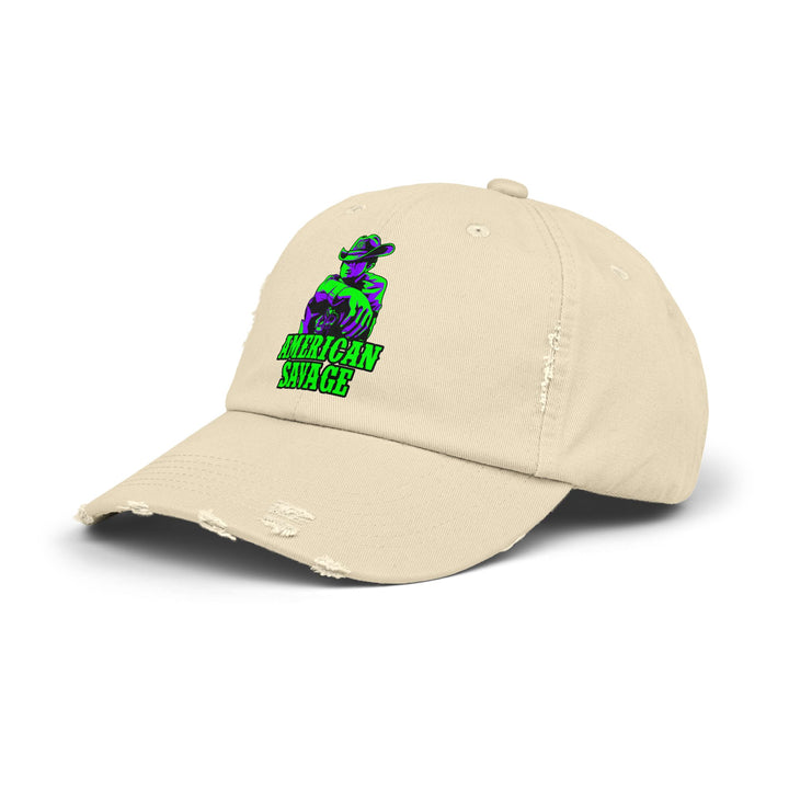 COWBOY KILLER PURPLE GREEN /AMERICAN SAVAGE CAP