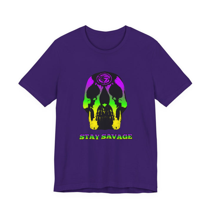 SKULLATOR YELLOW GREEN PURPLE /STAY SAVAGE