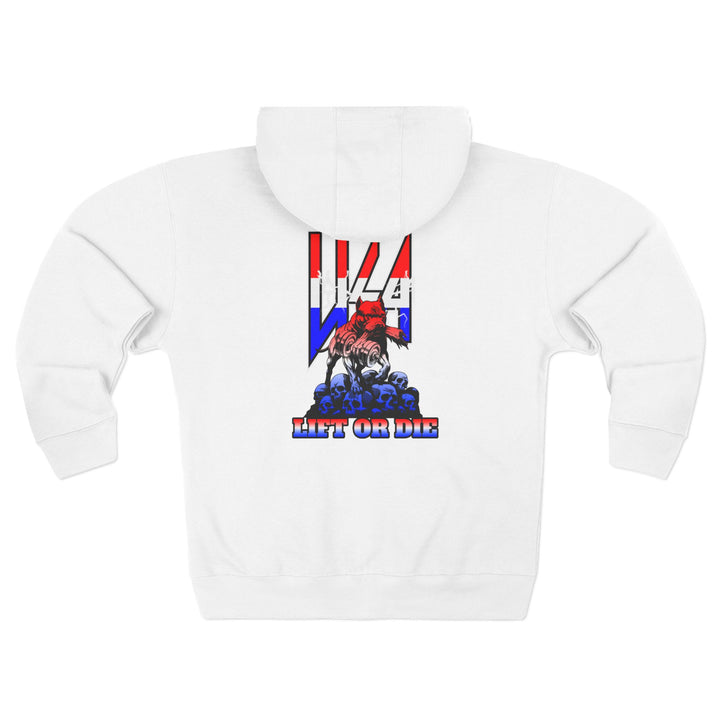 CG MAC RUTHLESS DOG RED WHITE BLUE /LIFT OR DIE