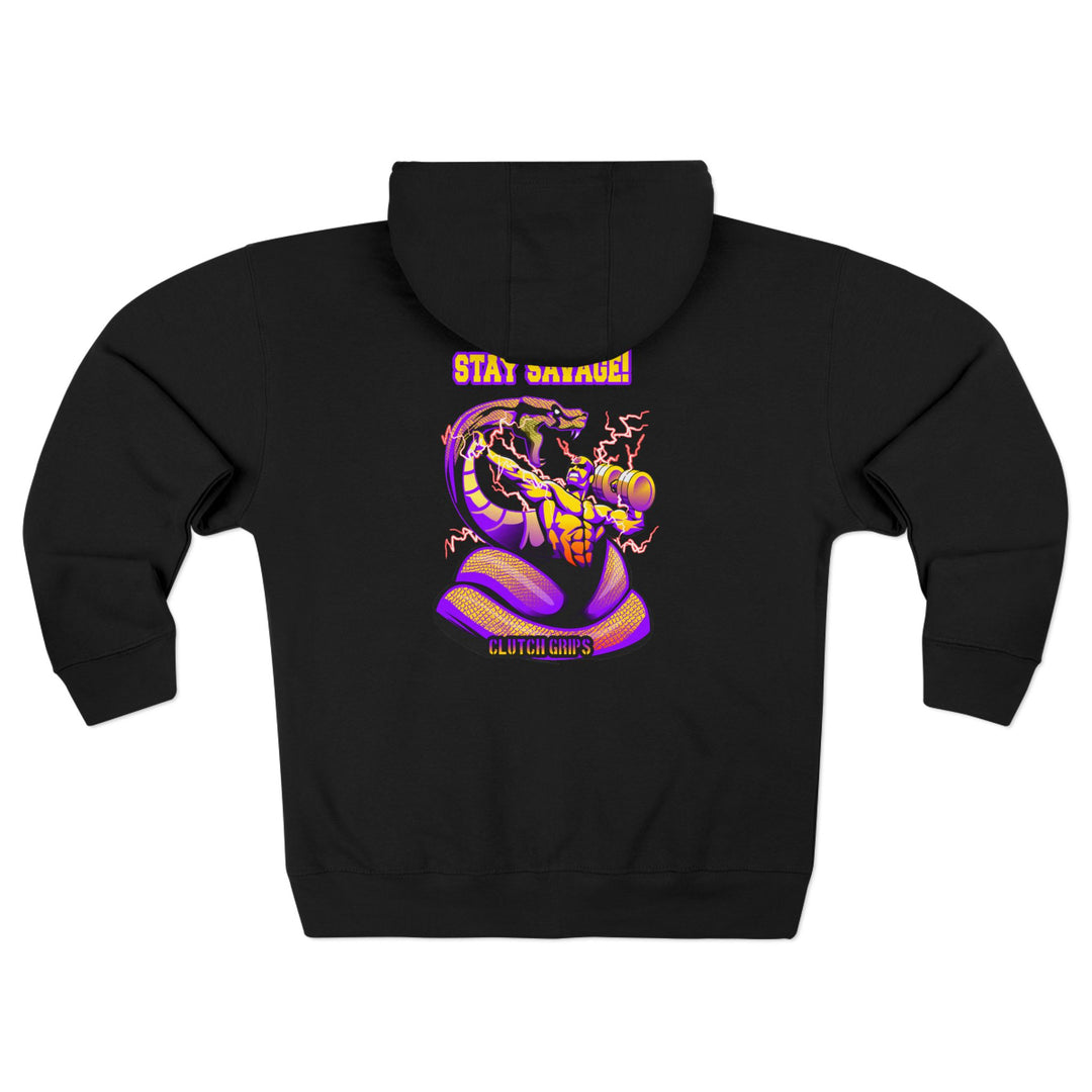 MAC VS SNAKE GOLD PURPLISH PINK/STAY SAVAGE ZIP UP