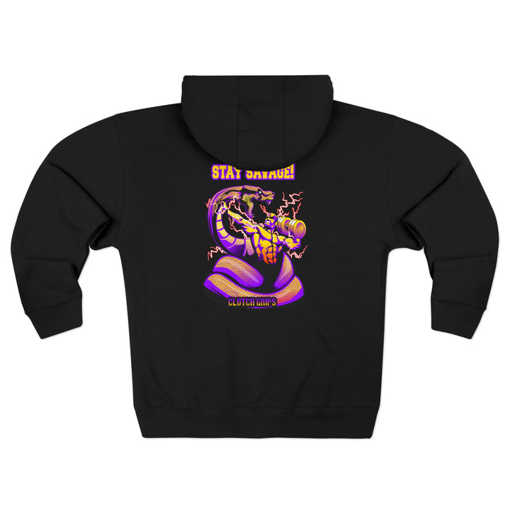 MAC VS SNAKE GOLD PURPLISH PINK/STAY SAVAGE ZIP UP