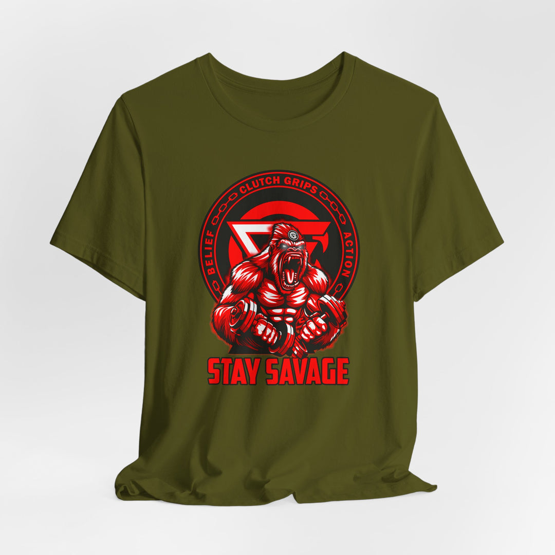 CG ALPHA RED WHITE /STAY SAVAGE