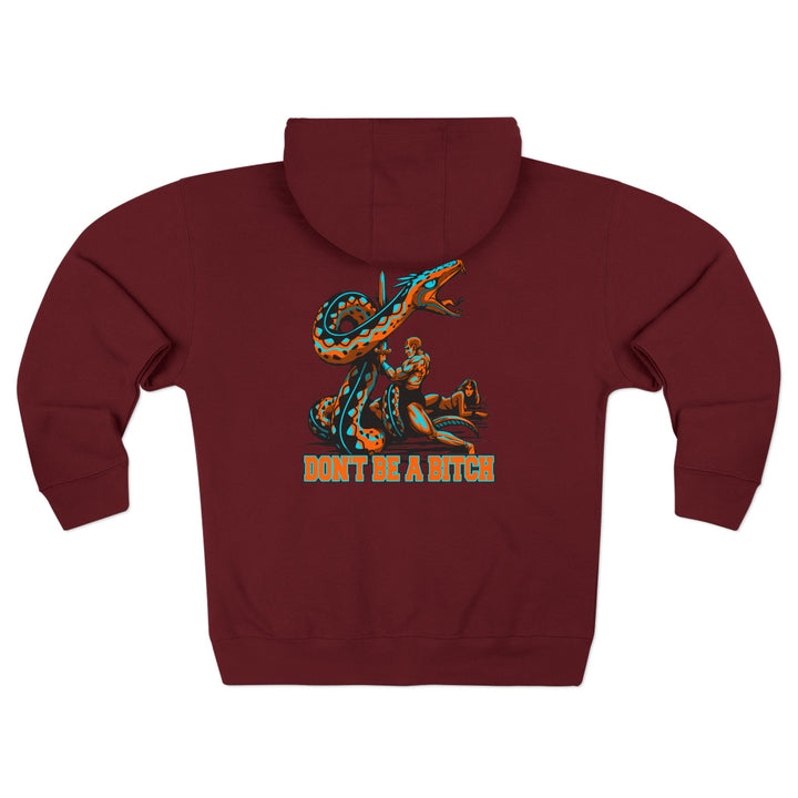 CG SERPENT SLAYER MIAMI COLORS /DONT BE A BITCH ZIP UP