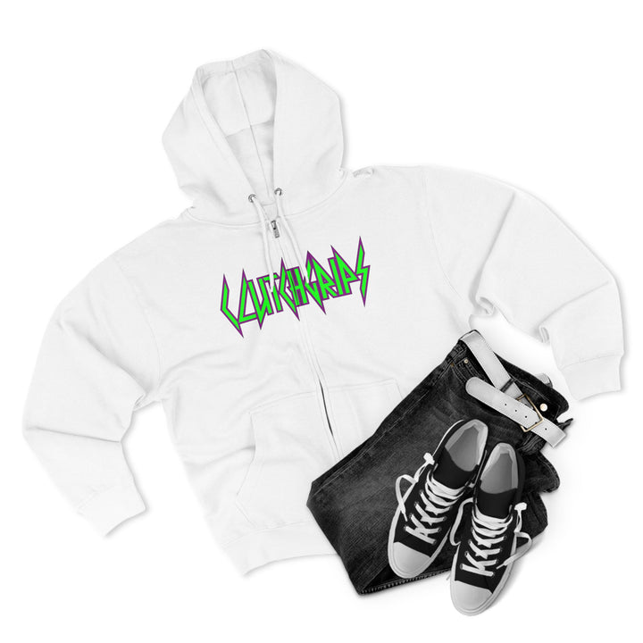 CG TIGER VS TIGER GREEN PURPLE /WELCOME TO THE JUNGLE ZIP UP