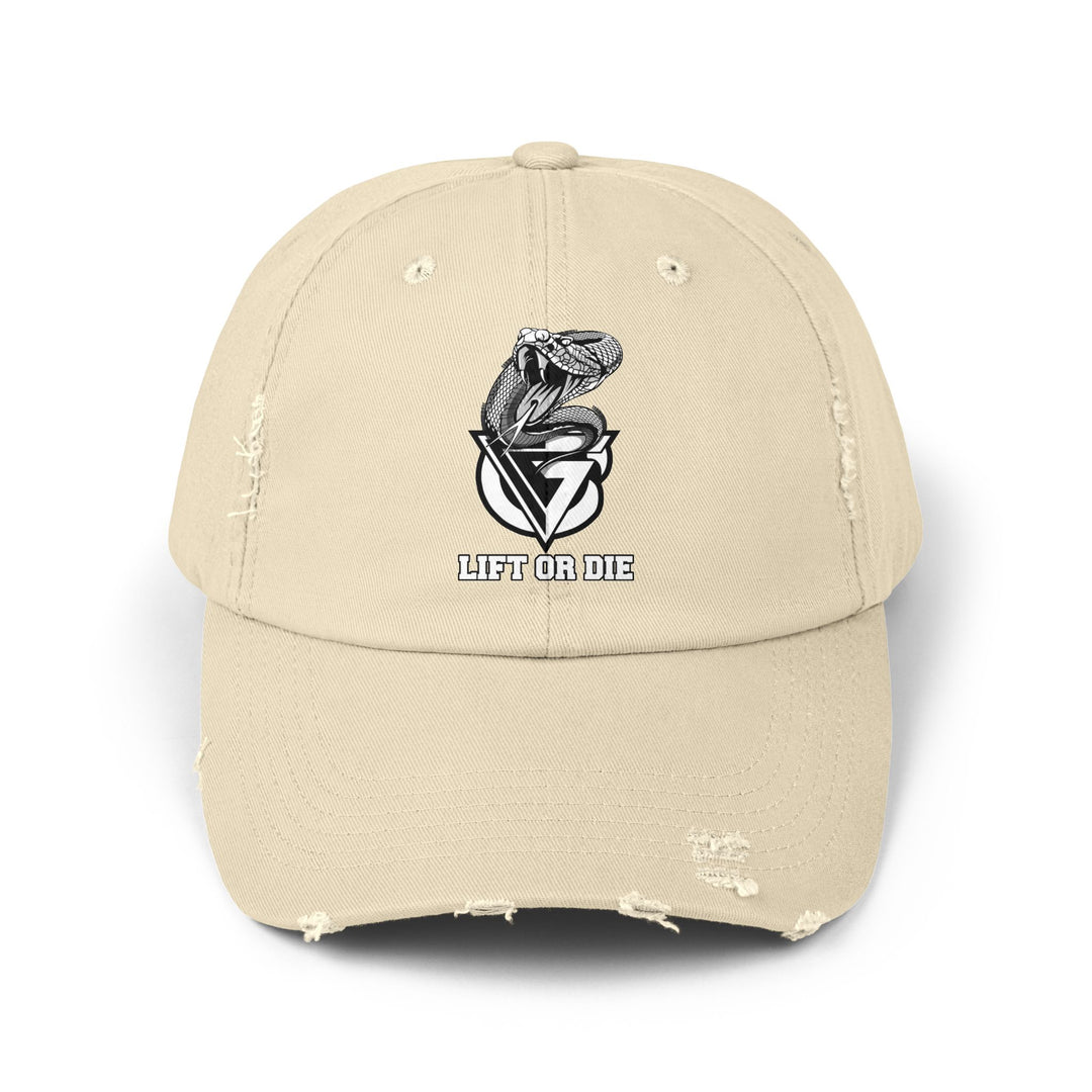CG LOGO W/SNAKE LIFT OR DIE/CAP