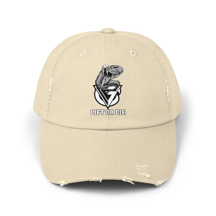 CG LOGO W/SNAKE LIFT OR DIE/CAP