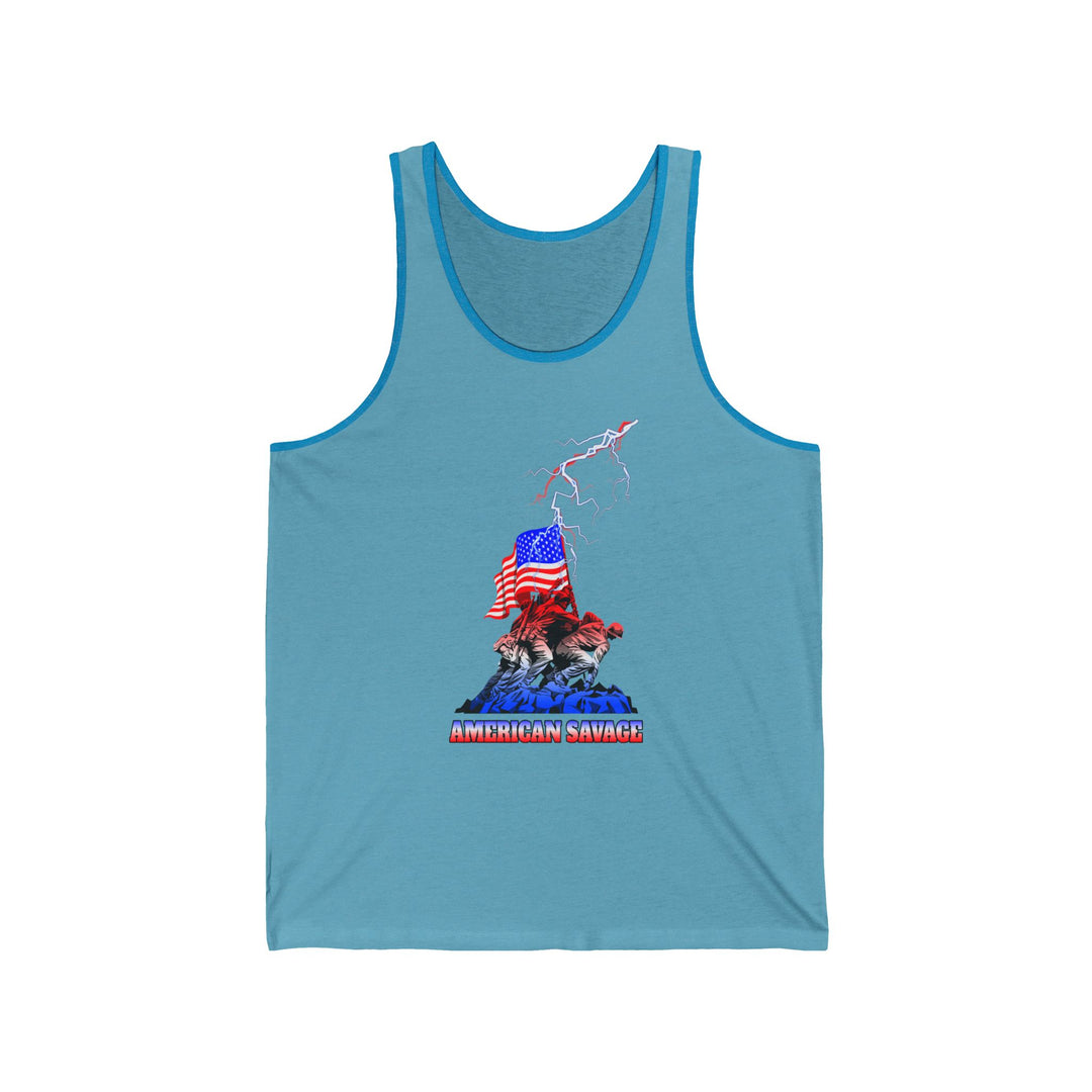 CG AMERICAN BAD ASS RED WHITE BLUE FADE /AMERICAN SAVAGE