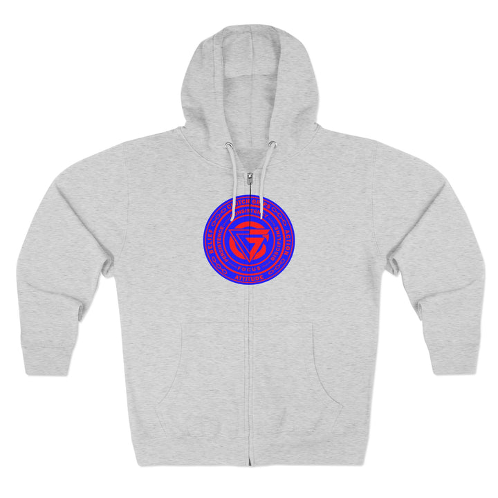 MAC SNAP RED BLUE/LIFT OR DIE ZIP UP