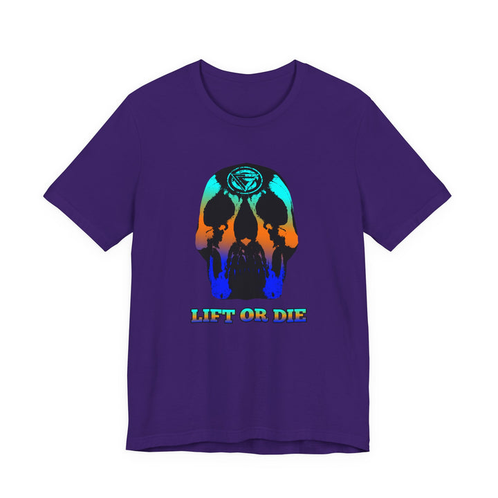 SKULLATOR BLUE ORANGE AQUA  /LIFT OR DIE