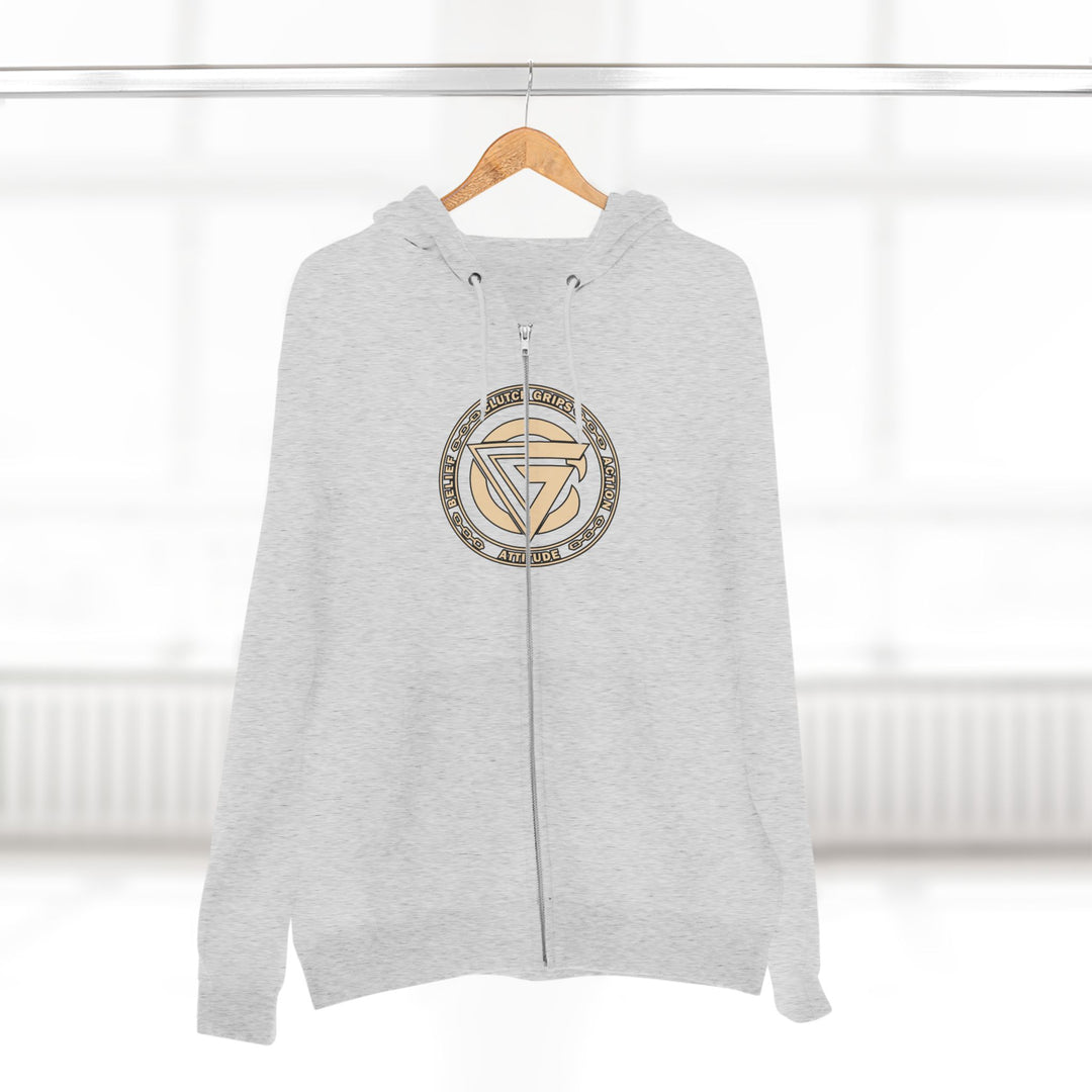 CG SGL SKULL BELL DESRT SAND/LIFT OR DIE ZIP UP