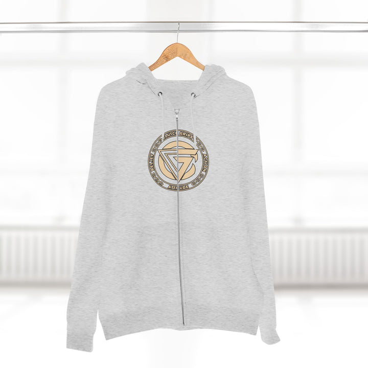 CG SGL SKULL BELL DESRT SAND/LIFT OR DIE ZIP UP